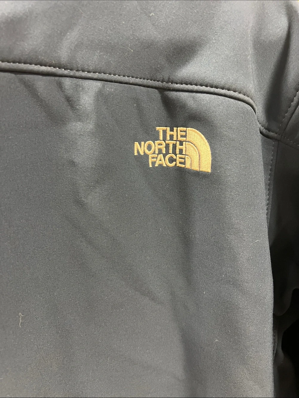 The North Face Men's Navy Blue Softshell TNF APex Jacket